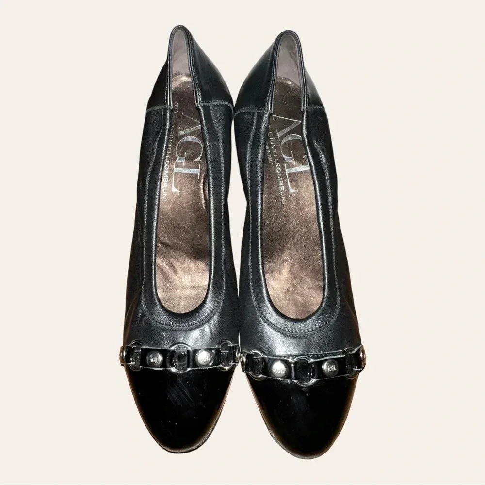 4080. ATTILLIO‎ GIUSTI LEOMBRUNI HEELS SIZE 40.5